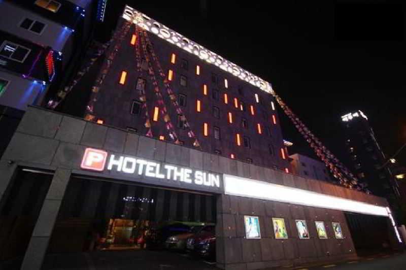 Hotel The Sun Busan Bagian luar foto